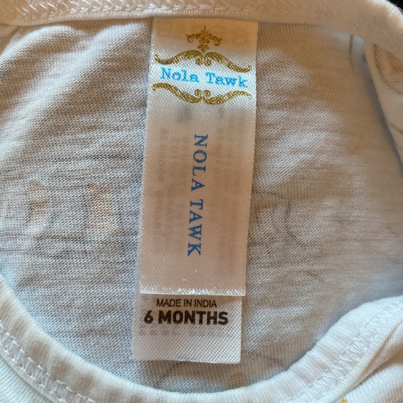 NFL New Orleans Saints Football 100% Organic Cotton 6 Months Set - Picture 3 of 5